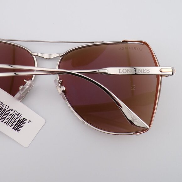 Longines Lux Mirrored Aviator Shades, Summer Spring Rectangle Unisex Quality - Picture 11 of 16